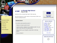 Tablet Screenshot of lagrande99.com